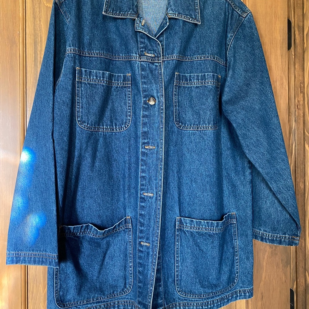 Cabin Creek Dark Blue Jean Jacket - Lightweight